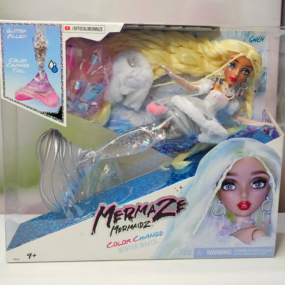MERMAZE Mermaidz Winter Waves Doll- Gwen NWT - Picture 1 of 10